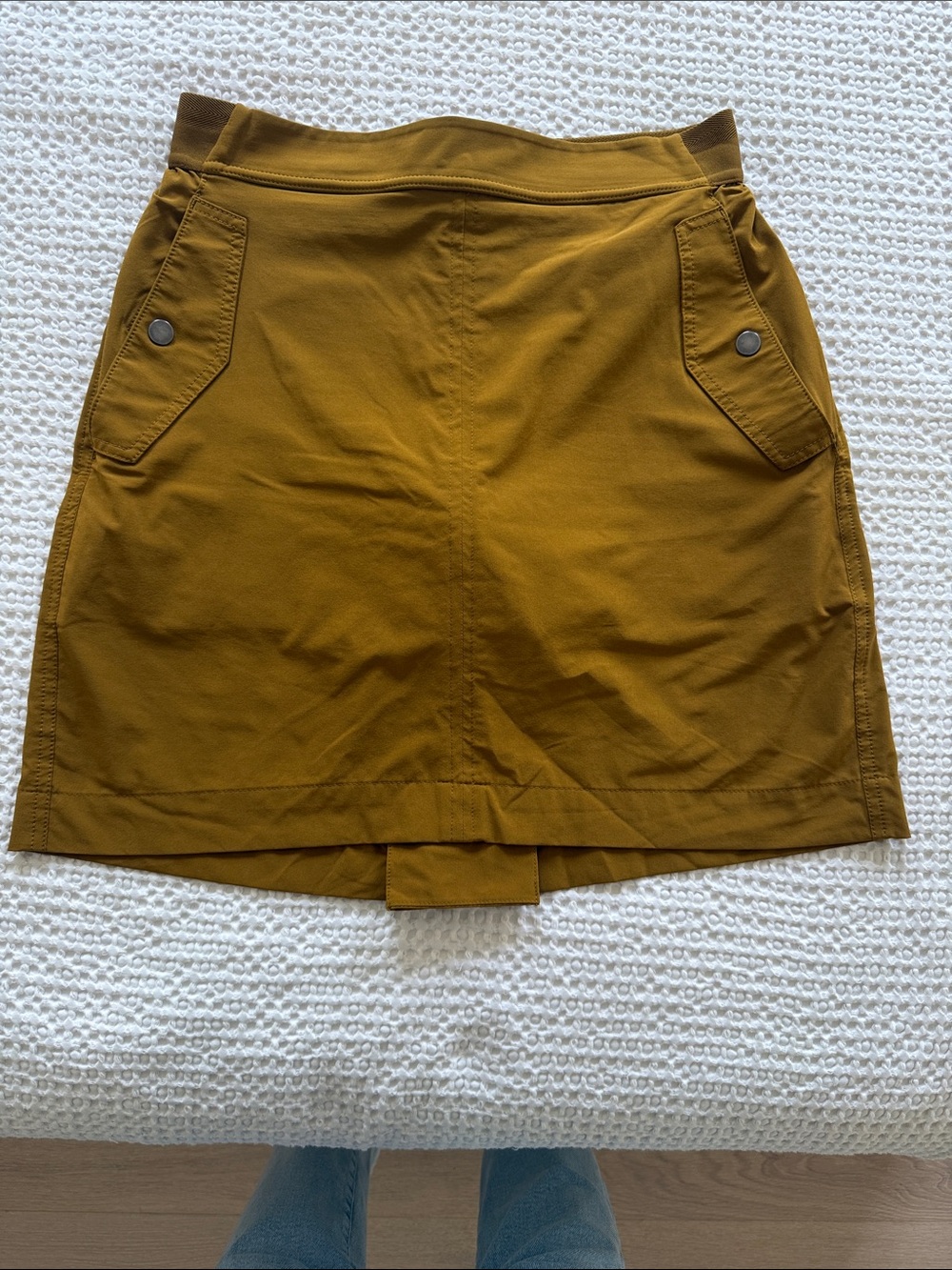 Athleta Mustard Yellow Active Skort